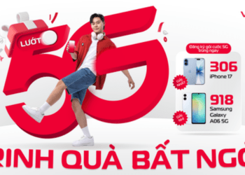 Trúng thưởng hơn 1200 điện thoại iPhone 17 và Samsung Galaxy A06 5G khi dùng 5G Viettel