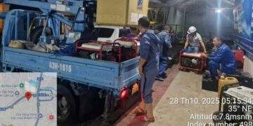 VNPT kết nối những cuộc gọi bình an trong mưa lũ