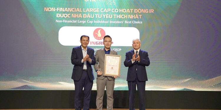 Vingroup thuộc Top 3 Doanh nghiệp niêm yết có hoạt động IR được yêu thích nhất