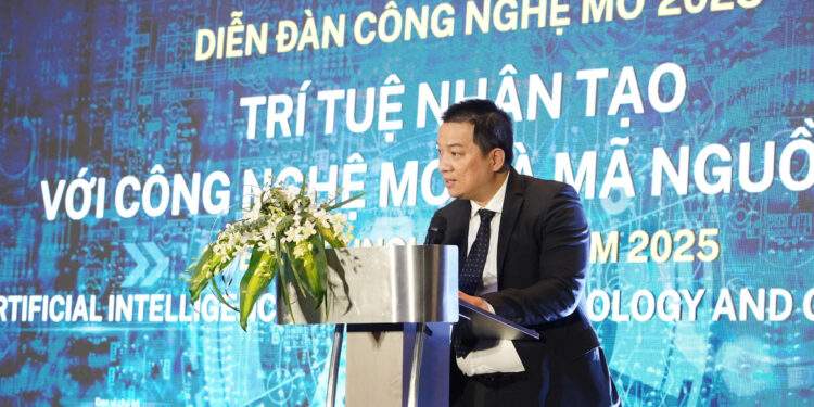 Ông Hồ Đức Thắng, Viện trưởng Viện Công nghệ số và Chuyển đổi số quốc gia.