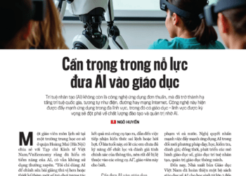 Cẩn trọng trong nỗ lực đưa AI vào giáo dục - Ảnh 1