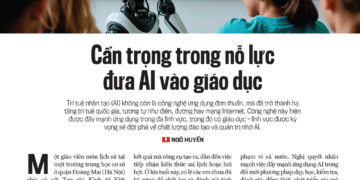 Cẩn trọng trong nỗ lực đưa AI vào giáo dục - Ảnh 1
