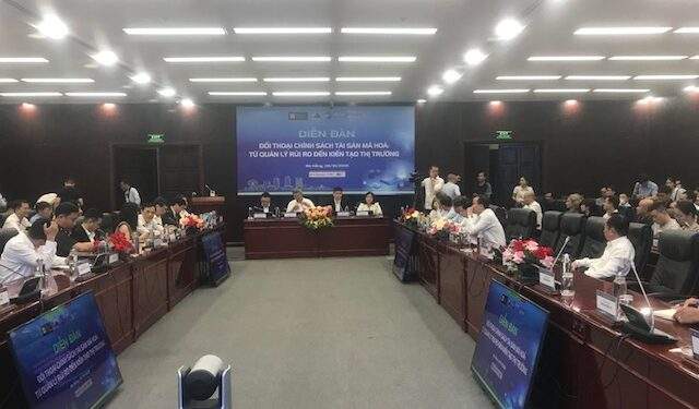 Một diễn đàn về Chính sách tài sản mã hóa tại Đà Nẵng - Ảnh: Ngô Anh Văn.