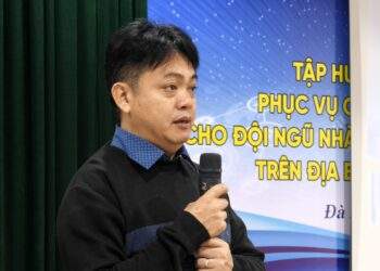 Tiến sĩ Trịnh Công Duy - Giảng viên cao cấp về AI của Tập đoàn Microsoft. (Ảnh: Quang Hiếu)