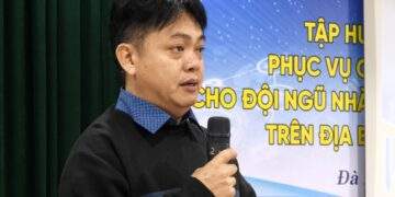 Tiến sĩ Trịnh Công Duy - Giảng viên cao cấp về AI của Tập đoàn Microsoft. (Ảnh: Quang Hiếu)