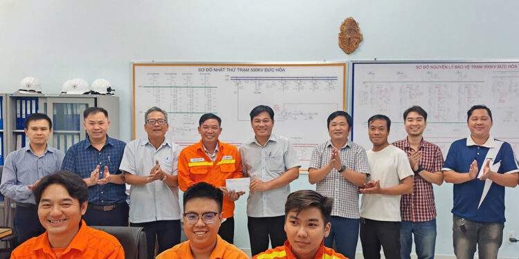 Đóng điện máy biến áp 220kV