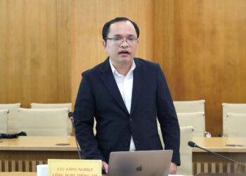 Ông Trần Anh Tú, Phó Cục trưởng Cục Công nghiệp Công nghệ thông tin (Bộ Khoa học và Công nghệ)