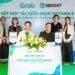 Đại diện Grab Việt Nam và EBOOST kí thoả thuận hợp tác.