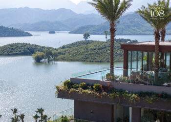 Cảnh quan Hồ Núi Cốc nhìn từ dự án Flamingo Maison 108.