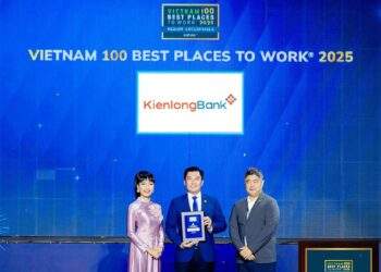 KienlongBank được vinh danh là ‘Nơi làm việc tốt nhất Việt Nam 2025’