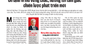 Kinh tế Việt Nam 10 tháng 2025: Ổn định vĩ mô vững chắc, hướng tới tam giác chiến lược phát triển mới - Ảnh 1