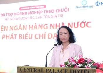 Bà Trần Thị Ngọc Liên, Phó Giám đốc Ngân hàng Nhà nước Chi nhánh Khu vực II: