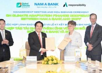Nam A Bank and GCPF partner on climate adaptation finance
