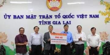 Nutifood ủng hộ 10 tỉ đồng hỗ trợ người dân Gia Lai bị ảnh hưởng bão Kalmaegi