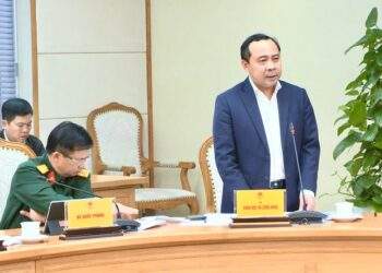 Thứ trưởng Thường trực Bộ Khoa học và Công nghệ Vũ Hải Quân tại cuộc họp - Ảnh: VGP. 