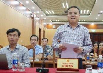 Phó Chủ tịch UBND tỉnh Quảng Trị Lê Đức Tiến kiến nghị giải pháp nhằm thúc đẩy xuất khẩu sang thị trường EU của địa phương.