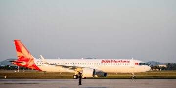 Sun PhuQuoc Airways tiếp nhận máy bay mới trước mùa cao điểm Tết 2026