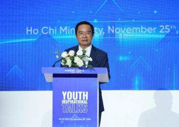 Chủ tịch UBND TP. Hồ Chí Minh Nguyễn Văn Được phát biểu tại sự kiện sáng 25/11.