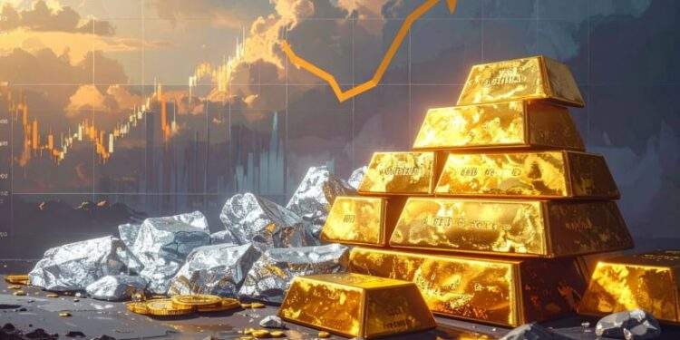 Tín hiệu củng cố sau đợt tăng giá lịch sử, giá vàng sẽ tiếp tục bay cao?