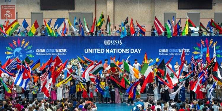 UNIS Hanoi marks UN Day with 3,000-strong celebration
