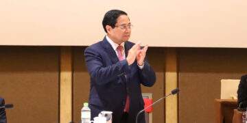 Thủ tướng Chính phủ Phạm Minh Chính sẽ có phát biểu chỉ đạo sau khi lắng nghe ý kiến và đề xuất của cộng đồng doanh nghiệp trong và ngoài nước.