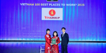 Vingroup thăng hạng trong Top 10 Nơi làm việc tốt nhất Việt Nam năm 2025