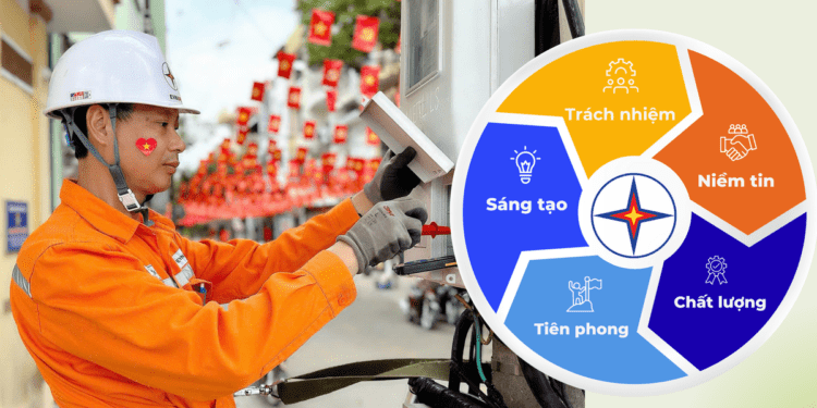 5 giá trị ‘vàng’ trên hành chuyển mình của EVNNPC