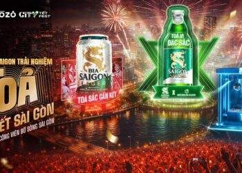 Bia Saigon - Mang trải nghiệm 'Tỏa sắc Tết' đến với Hozo City Tết Fest 2025