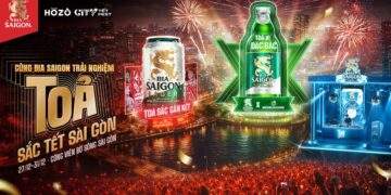 Bia Saigon - Mang trải nghiệm 'Tỏa sắc Tết' đến với Hozo City Tết Fest 2025