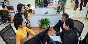 Bộ phận Một cửa của Bộ Khoa học và Công nghệ được tổ chức theo mô hình “một cửa tập trung”, thay cho cách tiếp cận phân tán theo từng đầu mối đơn vị chuyên môn như trước đây.