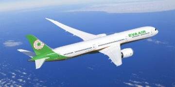 EVA Air - hãng hàng không quốc tế đạt chuẩn 5 sao Skytrax suốt 10 năm liên tiếp, khẳng định vị thế uy tín toàn cầu.