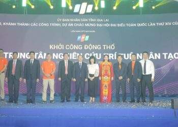 Lễ khởi công động thổ dự án Trung tâm nghiên cứu Trí tuệ nhân tạo AI tại Gia Lai.