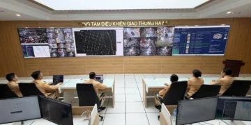 Trung tâm điều khiển giao thông thông minh với hệ thống gồm 1.837 mắt camera AI tại 195 nút giao thông trọng điểm sẽ được đưa vào sử dụng.