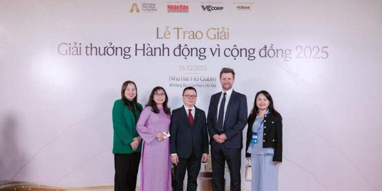 Heineken Việt Nam được vinh danh ‘Dự án Bền vững’ tại Human Act Prize 2025