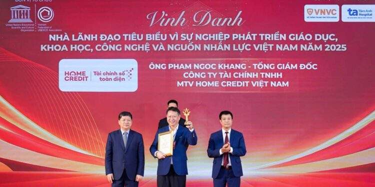 Home Credit được Liên hiệp các Hội UNESCO Việt Nam vinh danh Top 10 Đơn vị tiêu biểu xuất sắc