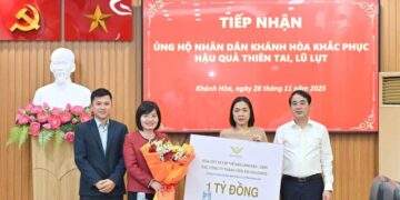 KDI Holdings hỗ trợ 1 tỉ đồng đến đồng bào bị ảnh hưởng lũ lụt tại Khánh Hòa