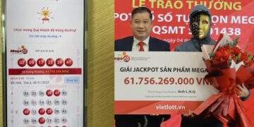 Mua vé Vietlott trên điện thoại, một người ở Hà Nội trúng gần 62 tỉ đồng