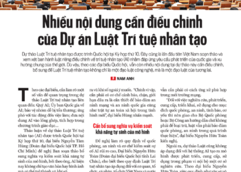 Nhiều nội dung cần điều chỉnh của Dự án Luật Trí tuệ nhân tạo - Ảnh 1