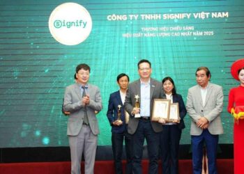 Signify 4 năm liền đạt giải Hiệu suất Năng lượng cao nhất