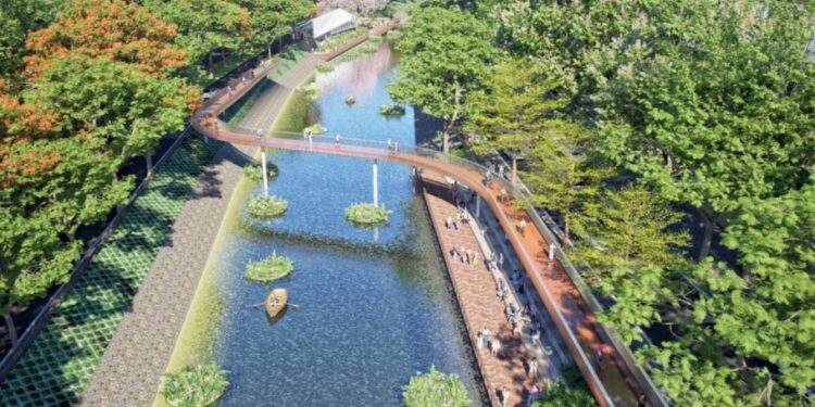 Sun Group được chọn là nhà đầu tư công viên hơn 4.600 tỉ 'hồi sinh' sông Tô Lịch