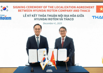 THACO hợp tác với Hyundai Rotem xây dựng Tổ hợp công nghiệp đường sắt tại TP HCM