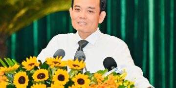 Bí thư Thành ủy TP.Hồ Chí Minh Trần Lưu Quang kết luận hội nghị. Ảnh: Việt Dũng/SGGP.