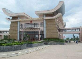 Cửa khẩu quốc tế Mộc Bài.
