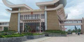 Cửa khẩu quốc tế Mộc Bài.