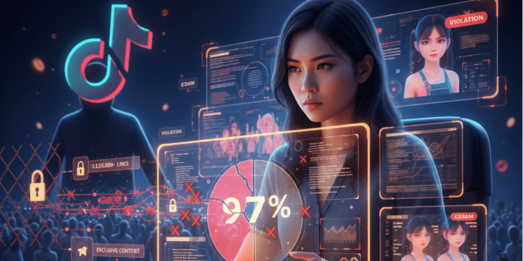 TikTok nói gỡ 97% nội dung độc hại, nhưng video AI khiêu dâm trẻ em vẫn hút triệu lượt thích