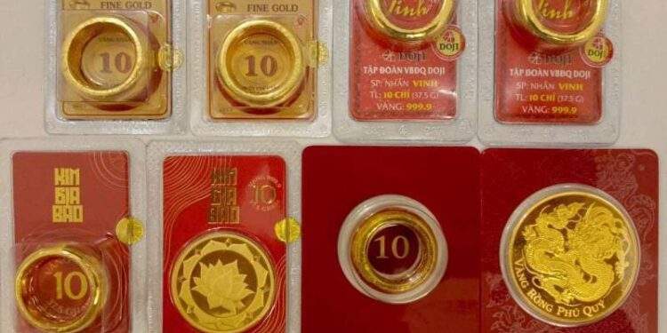 Vàng SJC lập đỉnh mới, nhẫn sắp chạm đỉnh cũ 160,5 triệu đồng/lượng