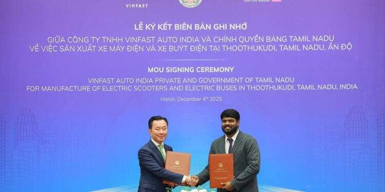 VinFast mở rộng nhà máy tại Ấn Độ, sản xuất thêm xe buýt, xe máy điện