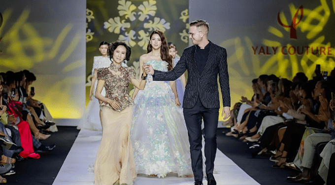 Yaly Couture partners with South African designer for 30th anniversary collection