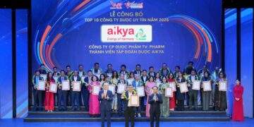 AIKYA 5 năm liền vững ‘Top 10 doanh nghiệp sản xuất dược phẩm uy tín’