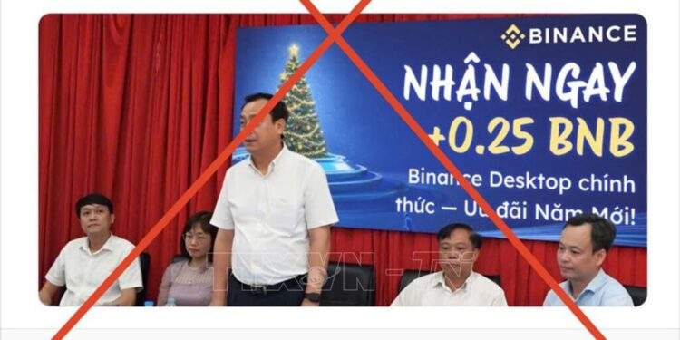 Cảnh báo vụ việc cắt ghép hình ảnh giả mạo Cục Du lịch để quảng cáo tiền ảo